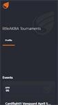 Mobile Screenshot of littleakiba.challonge.com