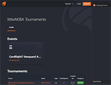 Tablet Screenshot of littleakiba.challonge.com