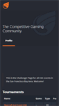 Mobile Screenshot of competitivegamingcommunity.challonge.com