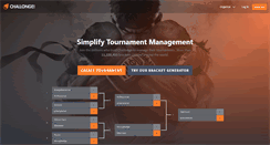 Desktop Screenshot of challonge.com