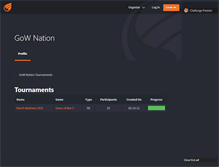 Tablet Screenshot of gownation.challonge.com