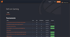 Desktop Screenshot of defcon.challonge.com