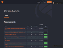 Tablet Screenshot of defcon.challonge.com
